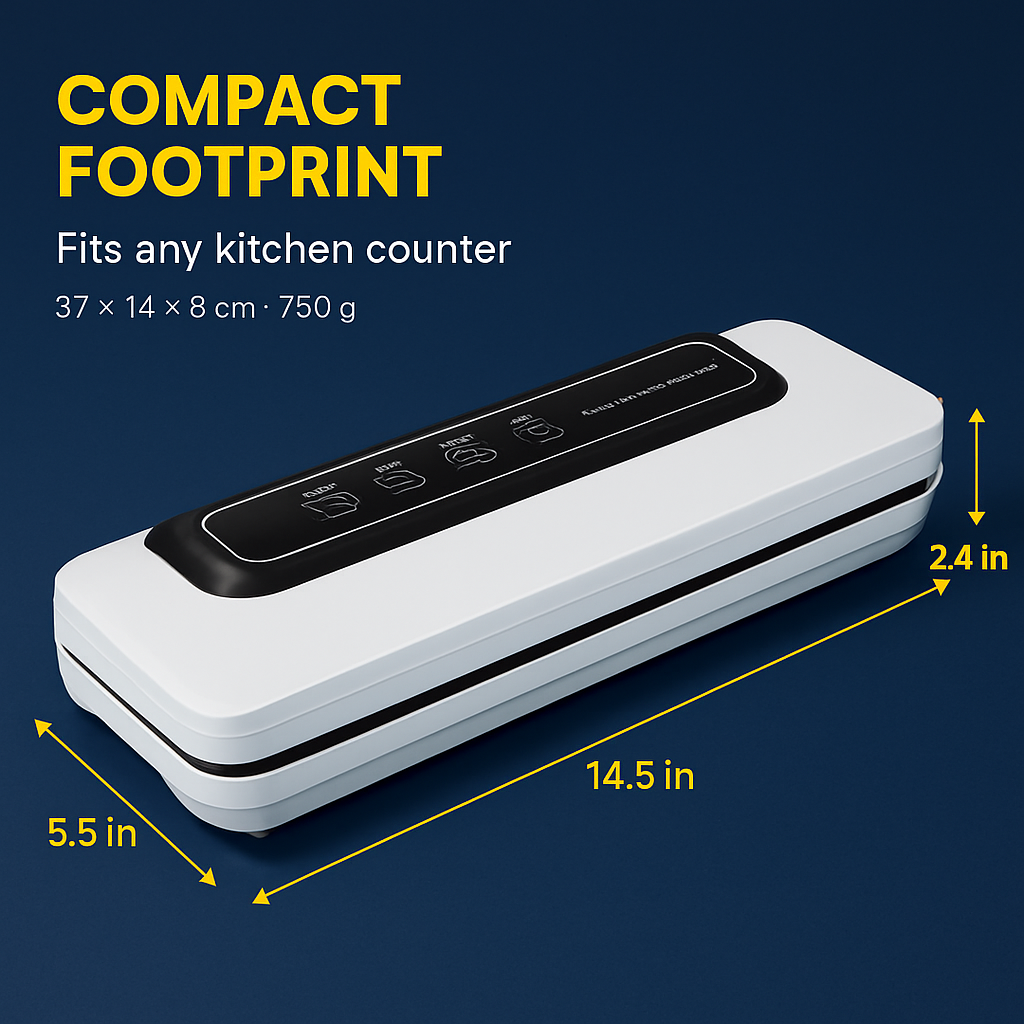 Vacuum Sealer Machine for Fresh Food with 10 Bags
