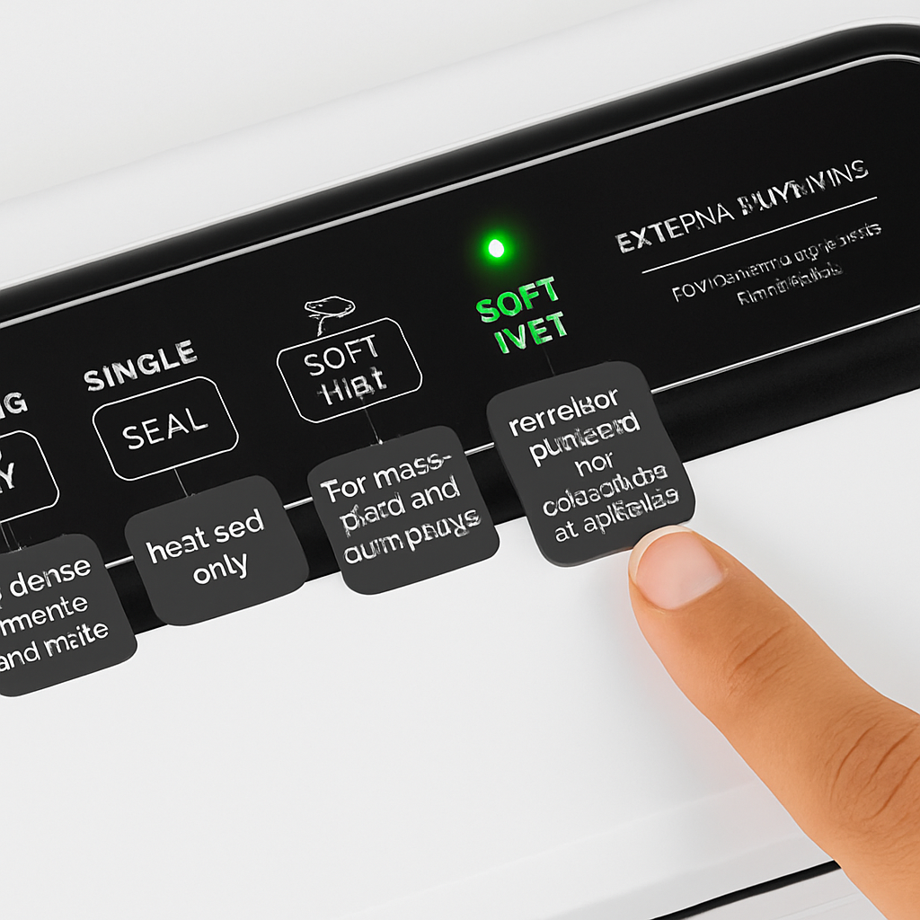 Vacuum Sealer Machine for Fresh Food with 10 Bags