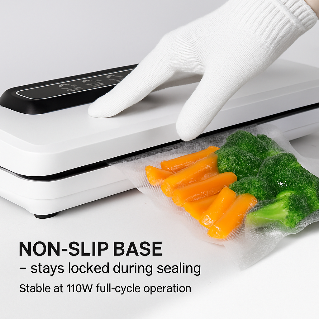 Vacuum Sealer Machine for Fresh Food with 10 Bags