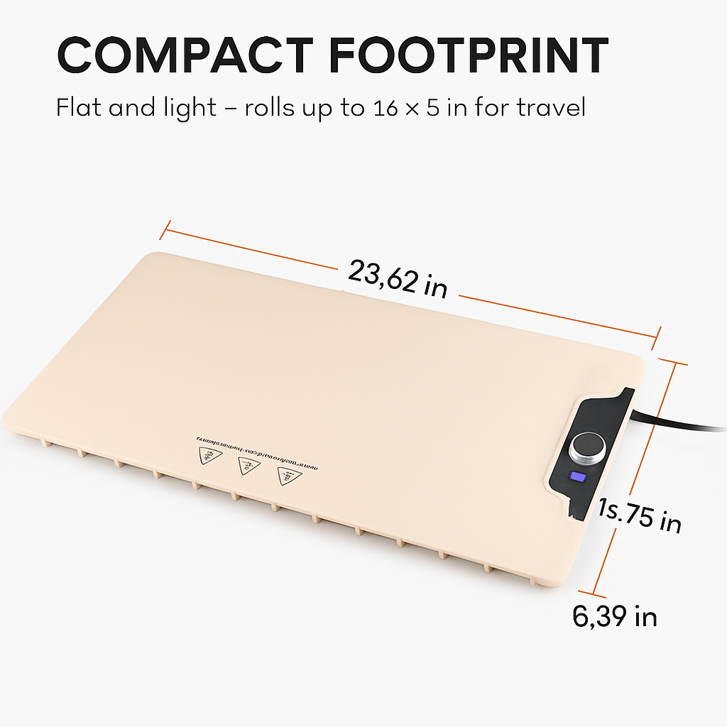 Food Warming Mat 23.6X15.8In 300W Fast Heating Electric Silicone Food Warmer With 14 Temp Levels 10Hrs Timer Settings Roll-Up Portable Hot Plates Heat