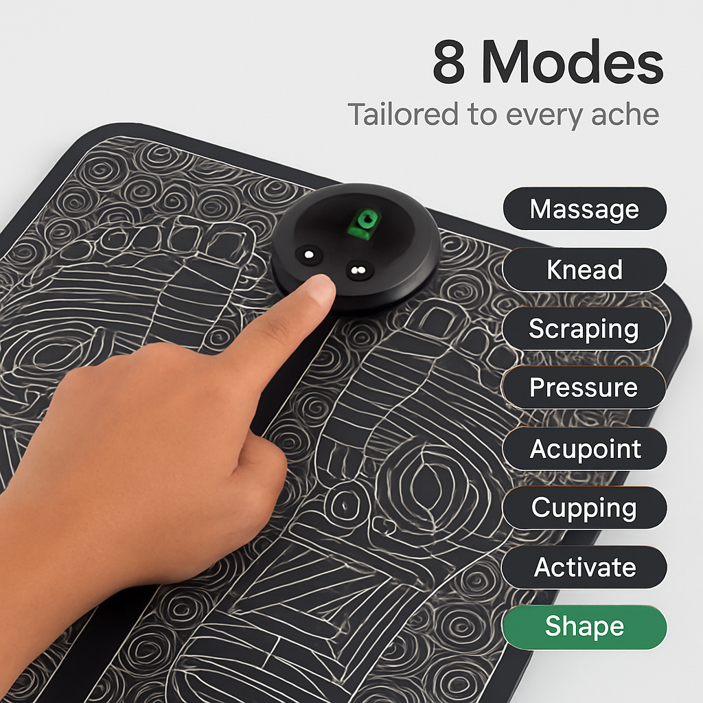 Foot Massage Pad Massager for Relaxation and Comfort