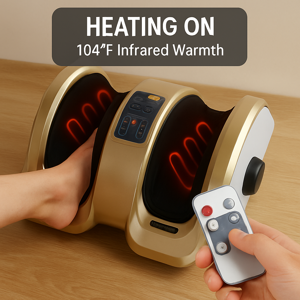Shiatsu Foot Massager with Auto/Manual Modes