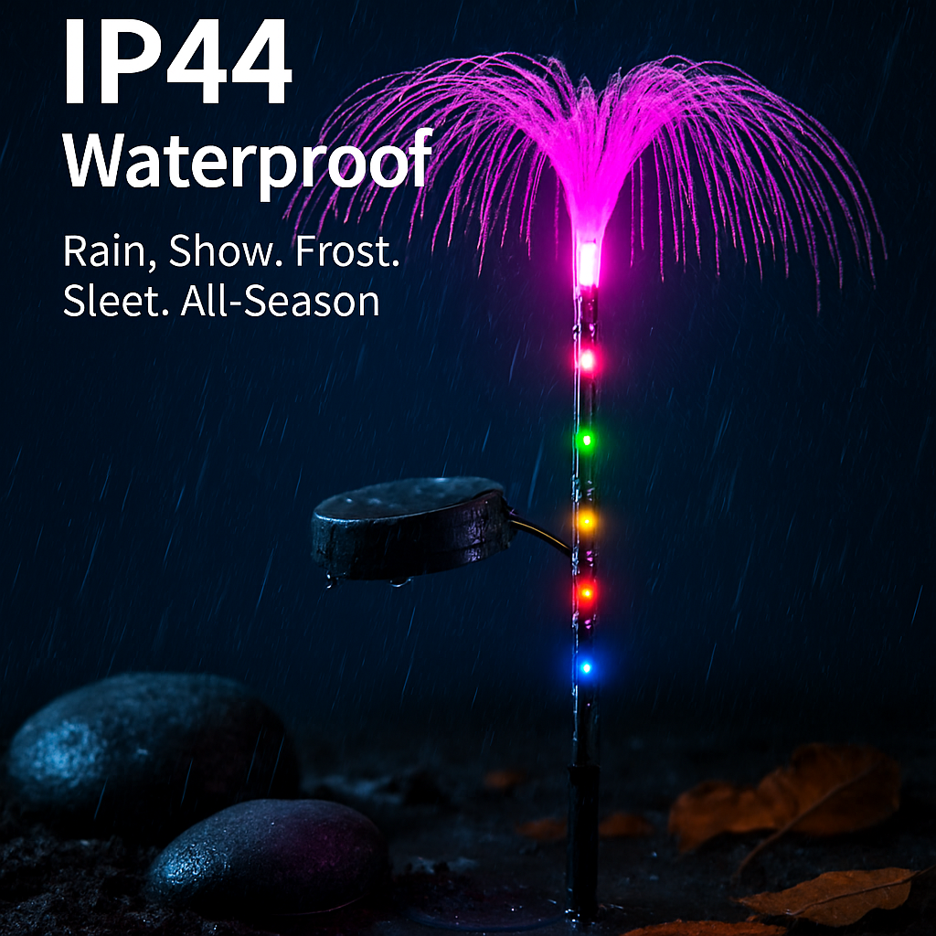 Jellyfish Solar Lights - Outdoor Lamps, 7 Colors
