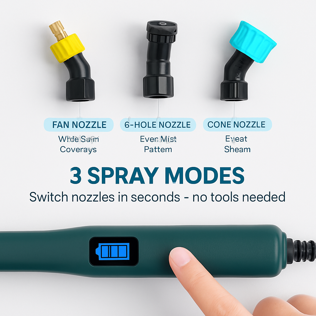Garden Sprayer Battery Powered with Telescopic Wand