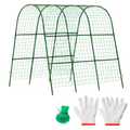 U-Shaped Garden Arch Trellis for Climbing Plants