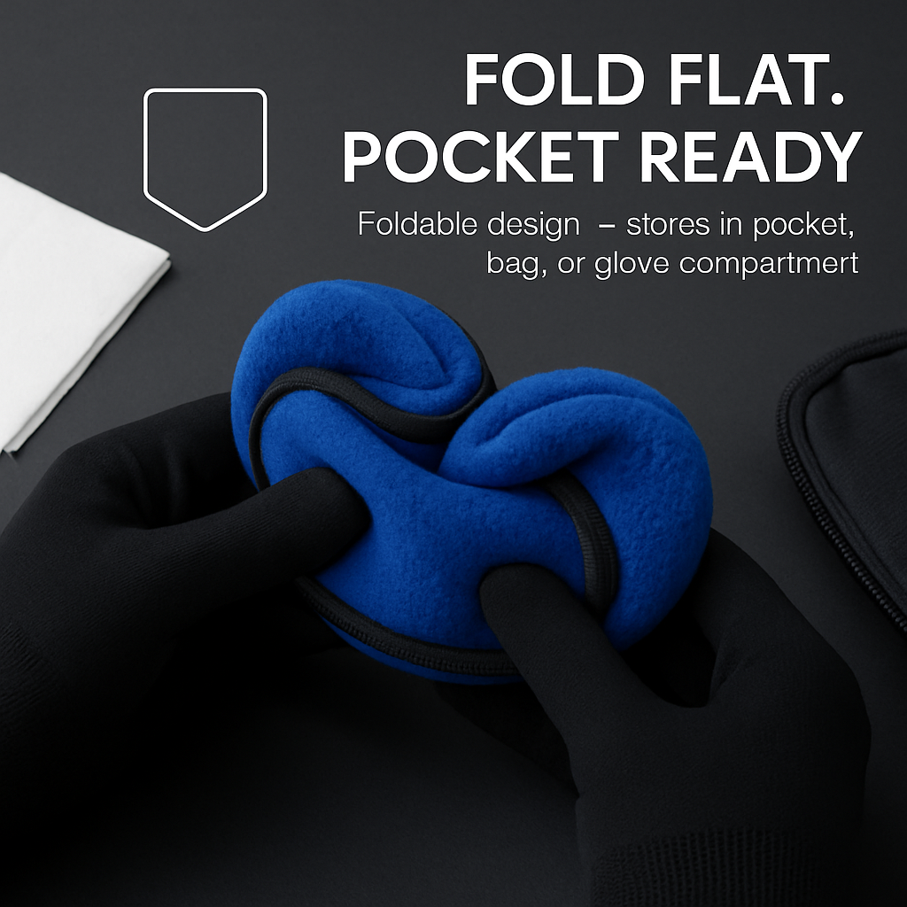 Ear Warmers for Winter - Unisex, Behind-the-Head