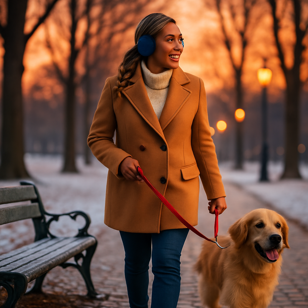 Ear Warmers for Winter - Unisex, Behind-the-Head