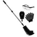 Gutter Cleaning Brush with Telescoping Handle – 10.5ft Reach