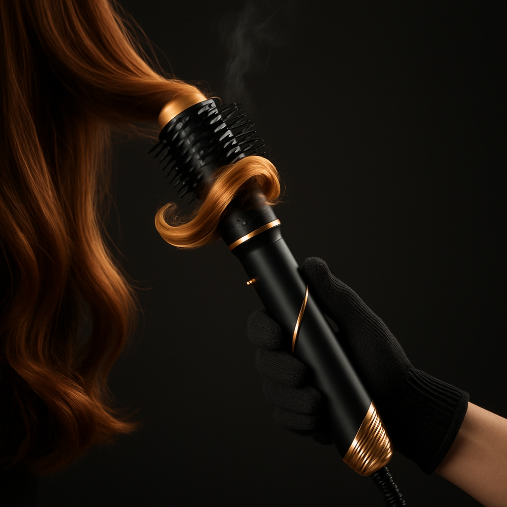 5-in-1 Hot Air Styler: Dryer, Straightener & Curler