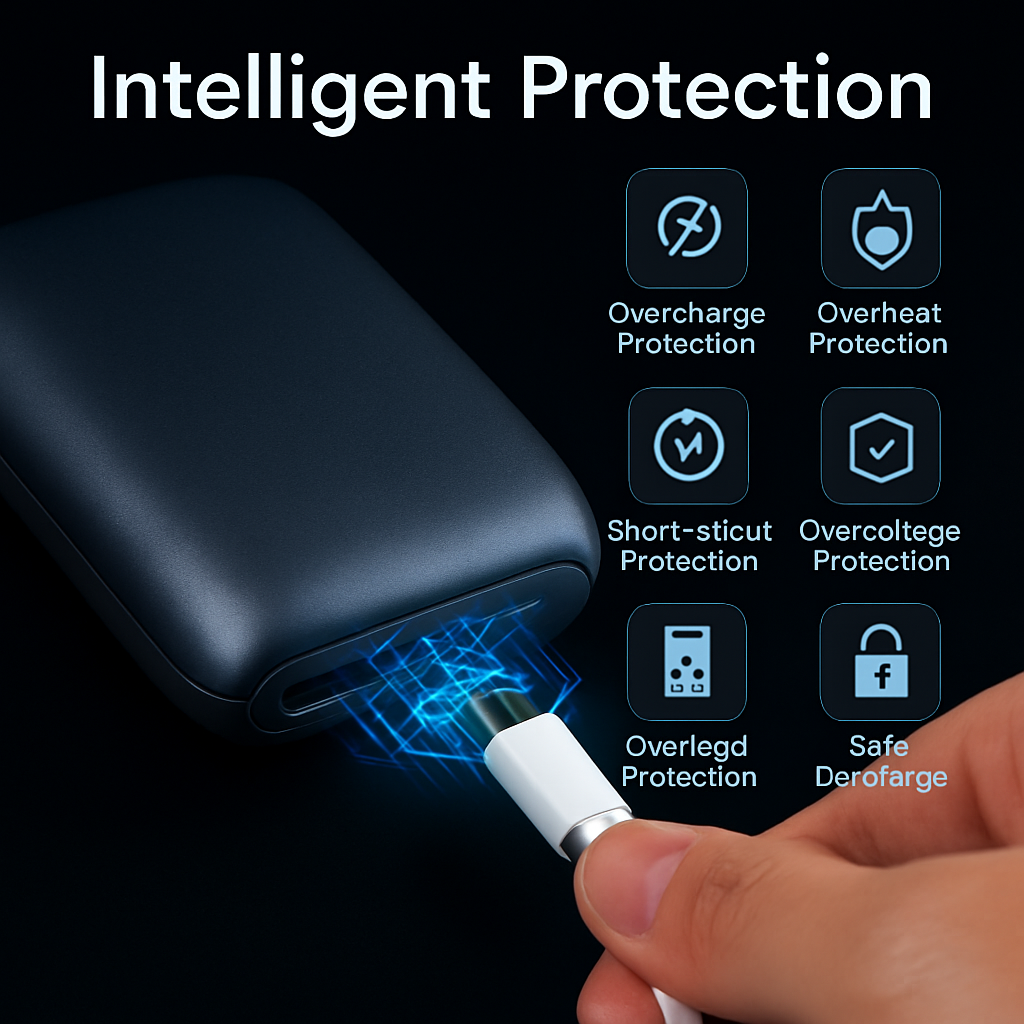 Double-Sided Hand Warmer with Quick Heat
