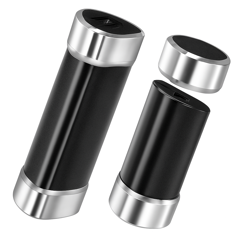 Split-Magnetic Hand Warmer & Portable Power Bank