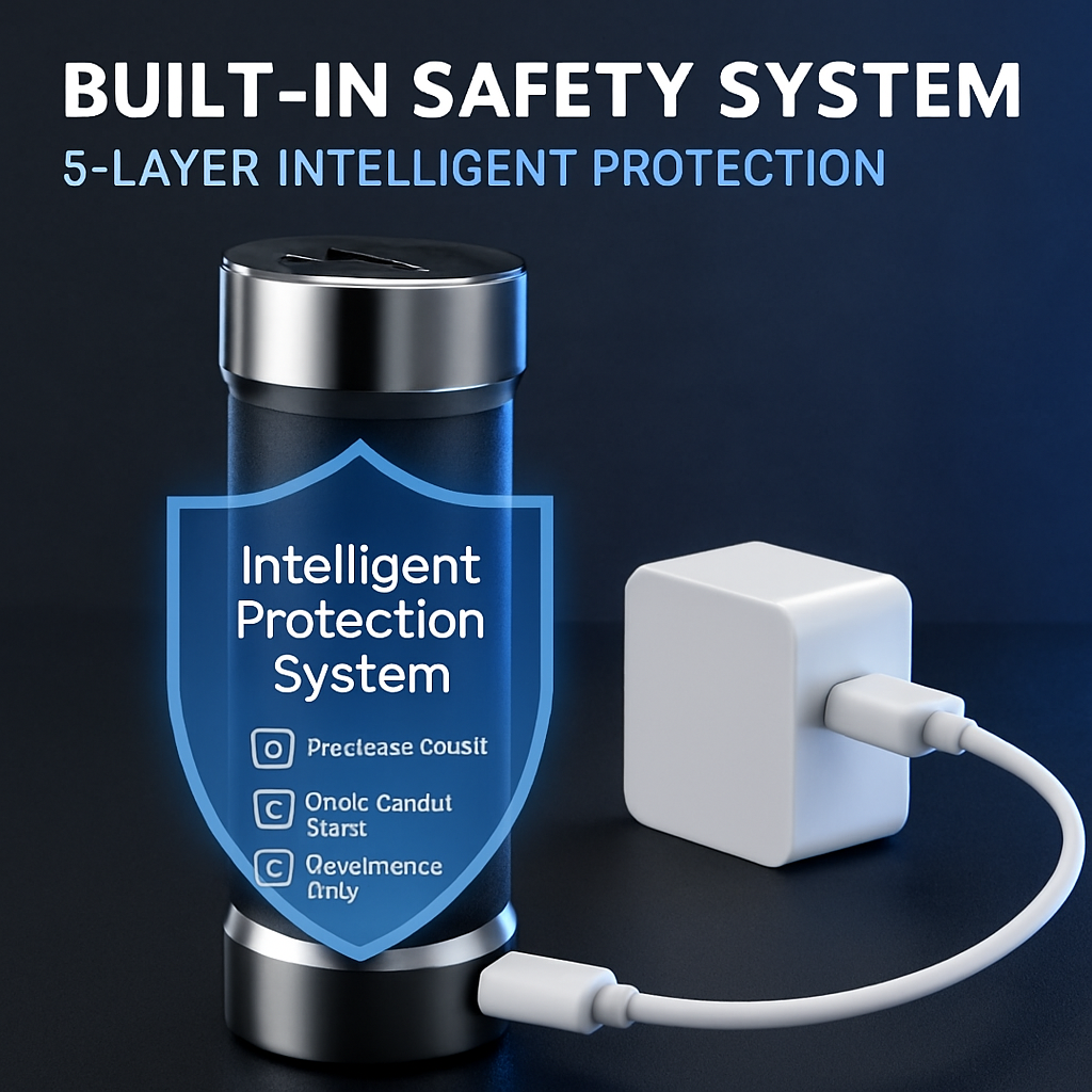 Split-Magnetic Hand Warmer & Portable Power Bank