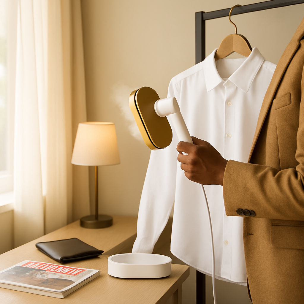 Handheld Steamer with 180° Rotatable Handle