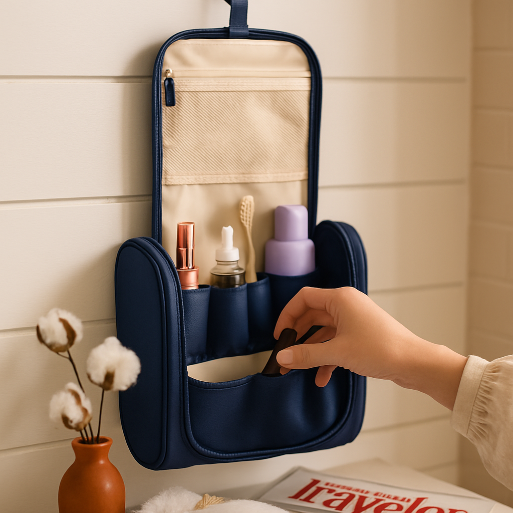 Travel Cosmetic Organizer Bag - Hang Hook