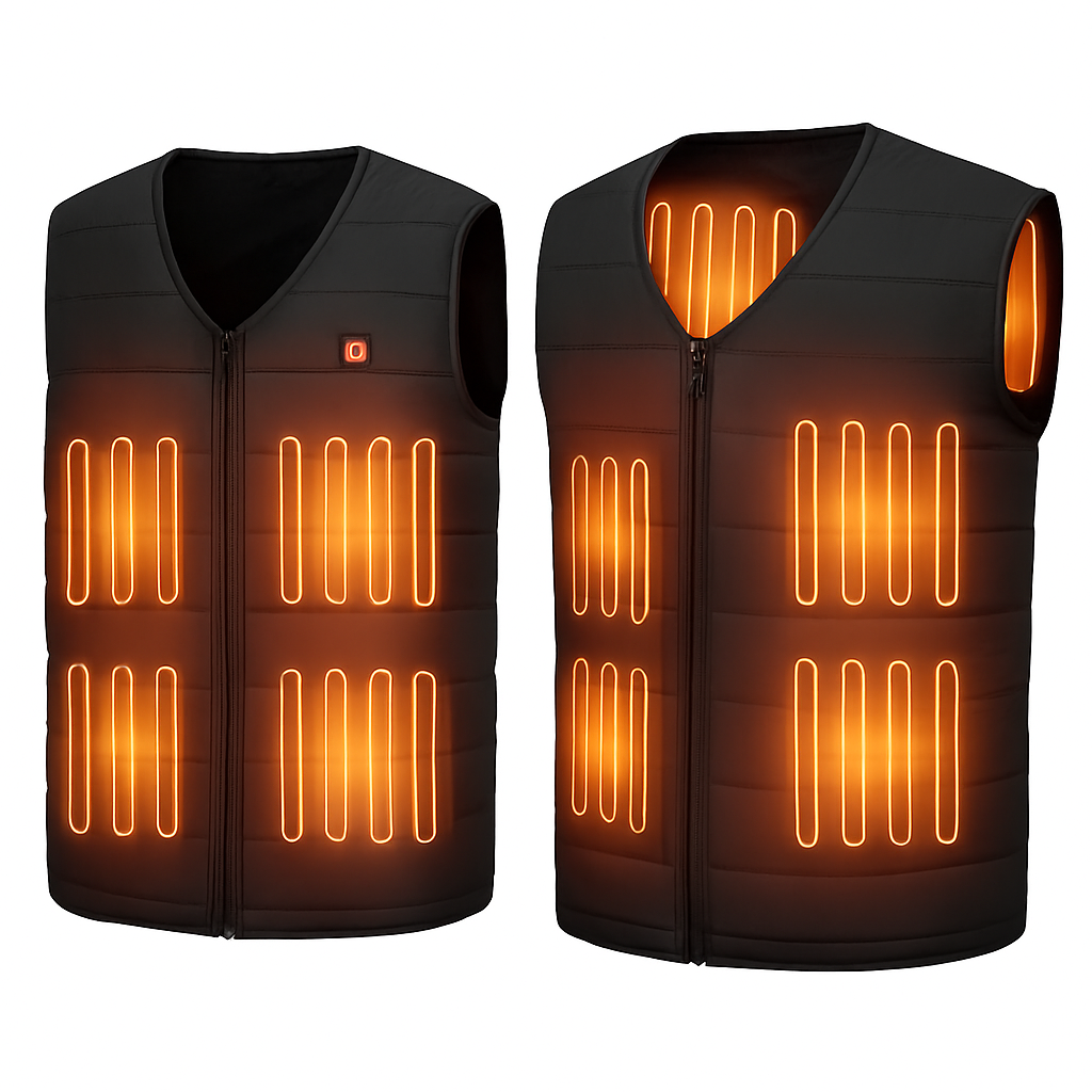 Heat Jacket Vest for Winter Outdoor Wear
