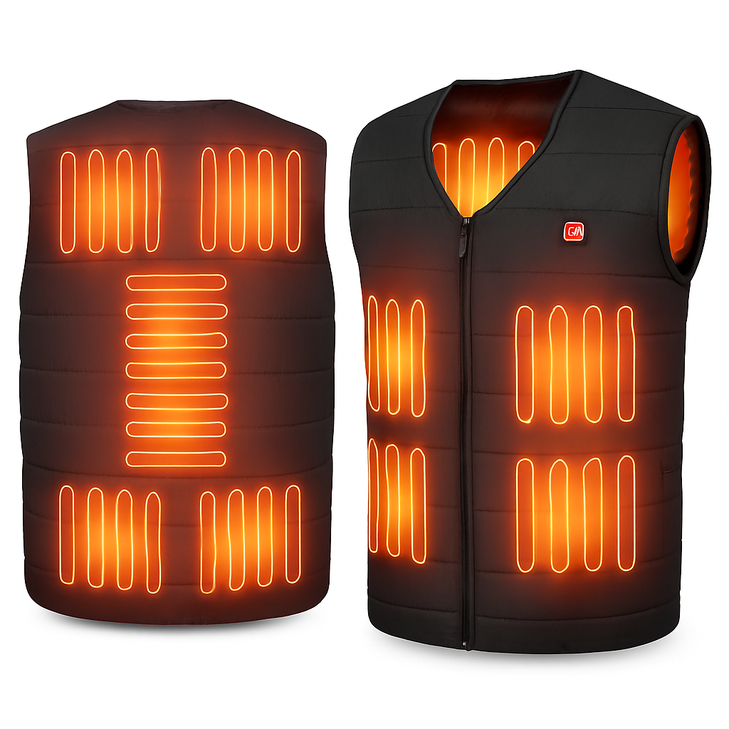 Heat Jacket Vest for Winter Outdoor Wear