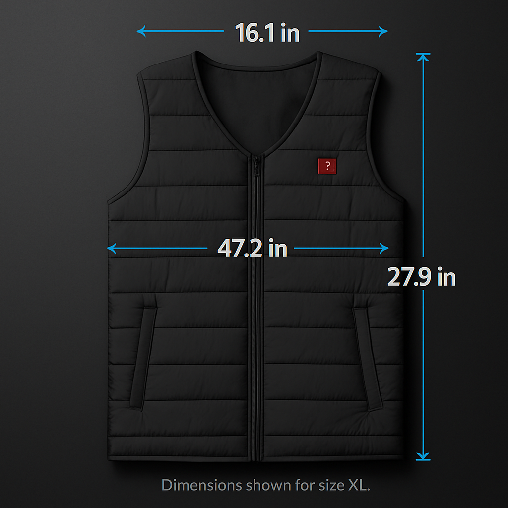 Heat Jacket Vest for Winter Outdoor Wear