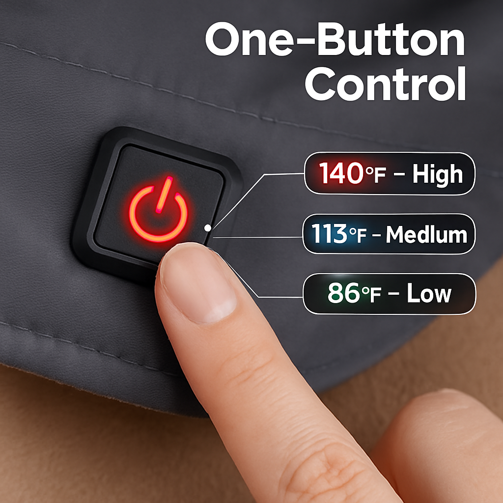 Electric Heated Throw Full Body Heated Shawl Indoor Outdoor Heated Blanket with 3 Heating Levels 2Hrs Auto Off Machine Washable Waterproof 53.5x37.8in