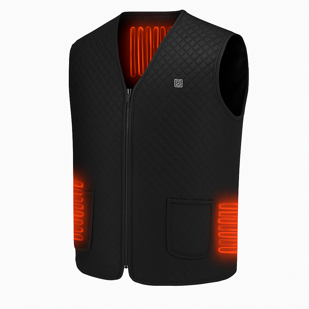 Heat Jacket Vest with 5 Heating Zones for Winter Comfort