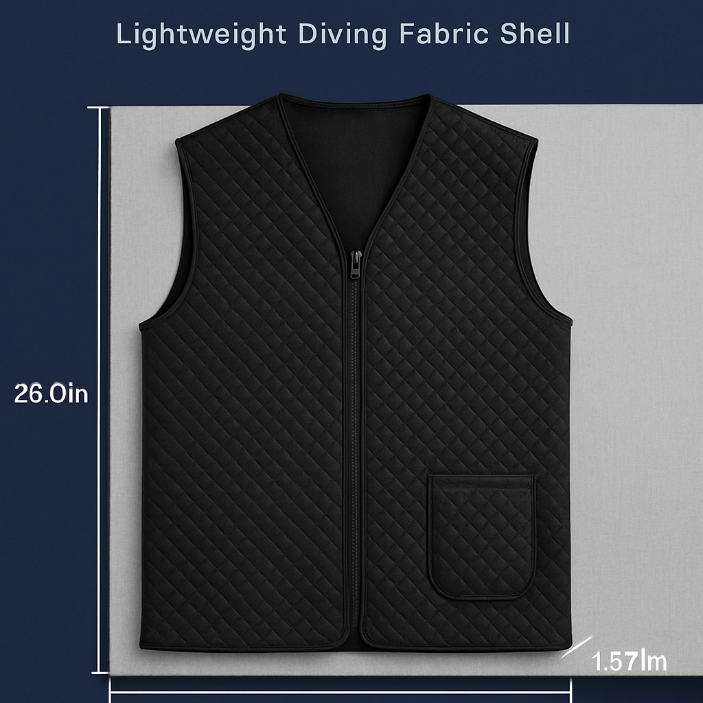 Heat Jacket Vest with 5 Heating Zones for Winter Comfort