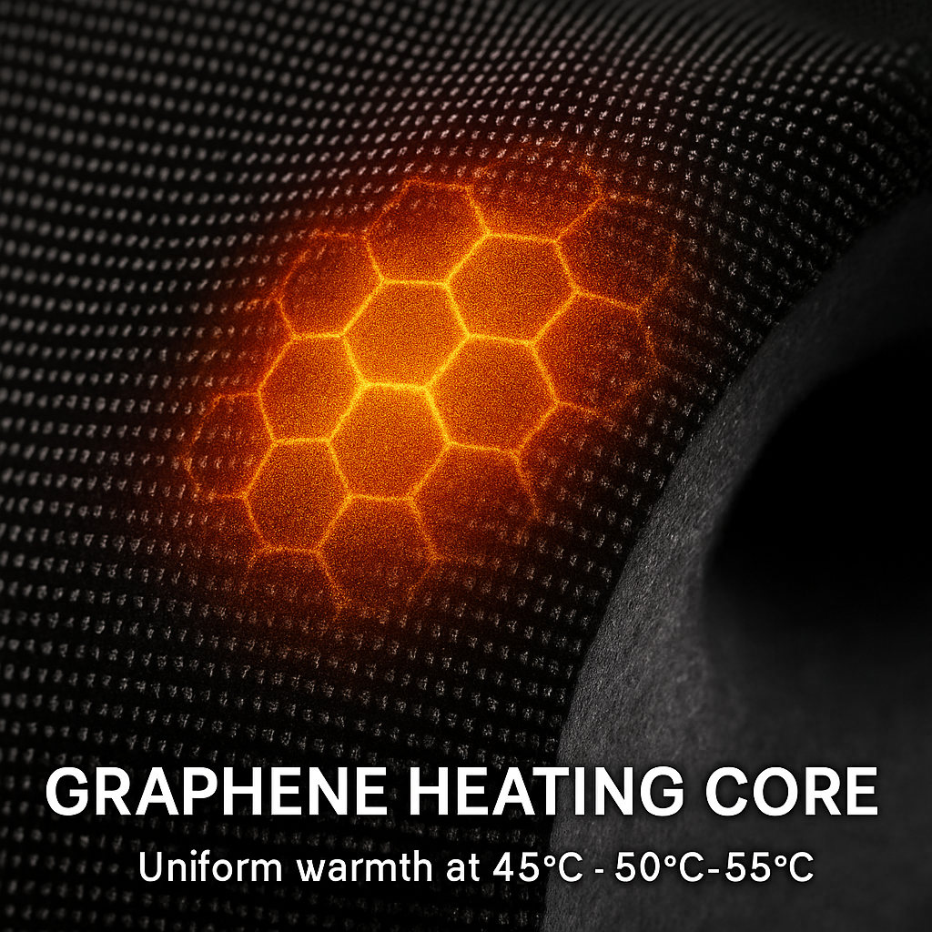 Heated Neck Stretcher with Graphene Heating Pad