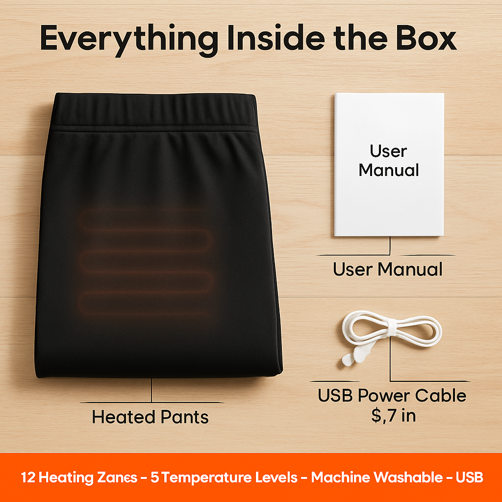 Heated Winter Pants for Outdoor Activities
