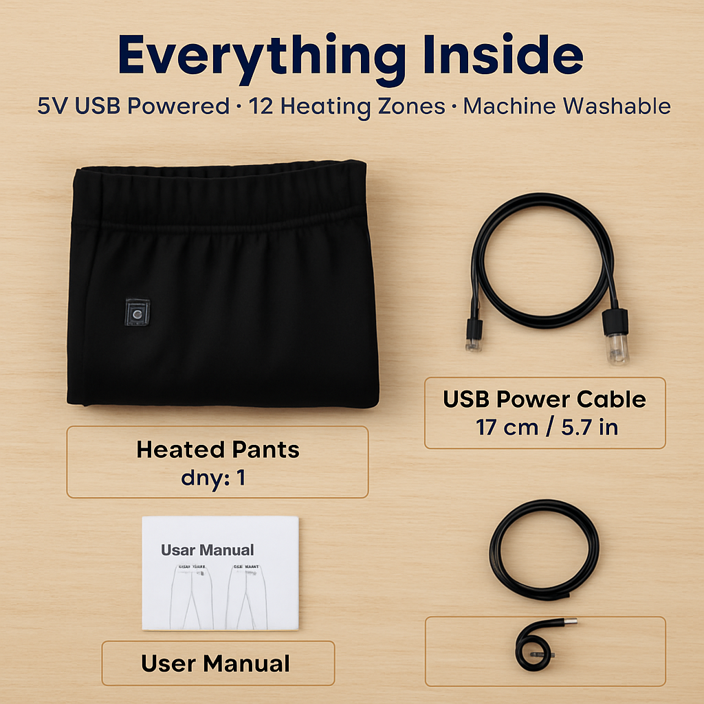 Heated Winter Pants for Outdoor Activities