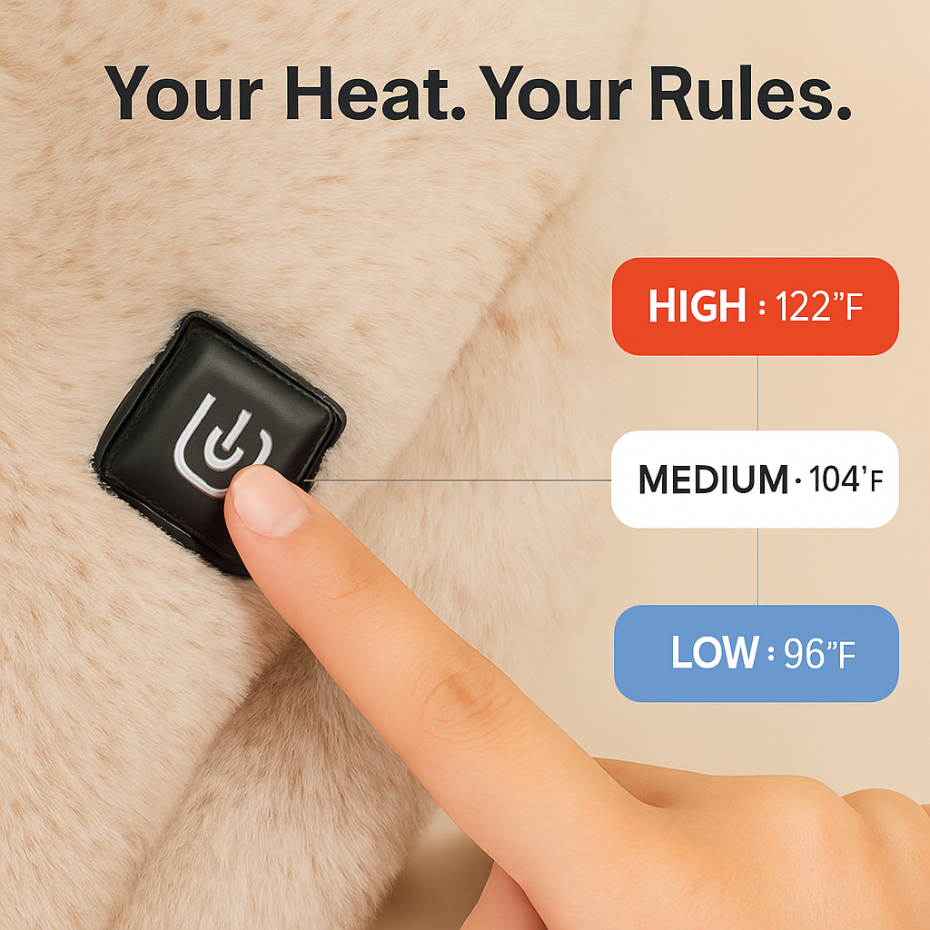 Electric Heated Scarf with USB Power - Unisex
