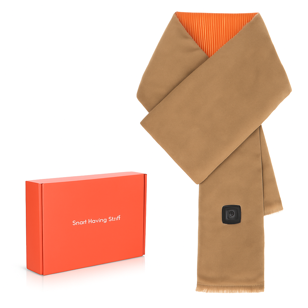 Electric Heated Winter Scarf USB Heating Neck Wrap Unisex Heated Neck Shawl Soft Warm Scarves with 3 Heating Modes for Outdoor Cycling Skiing Skating