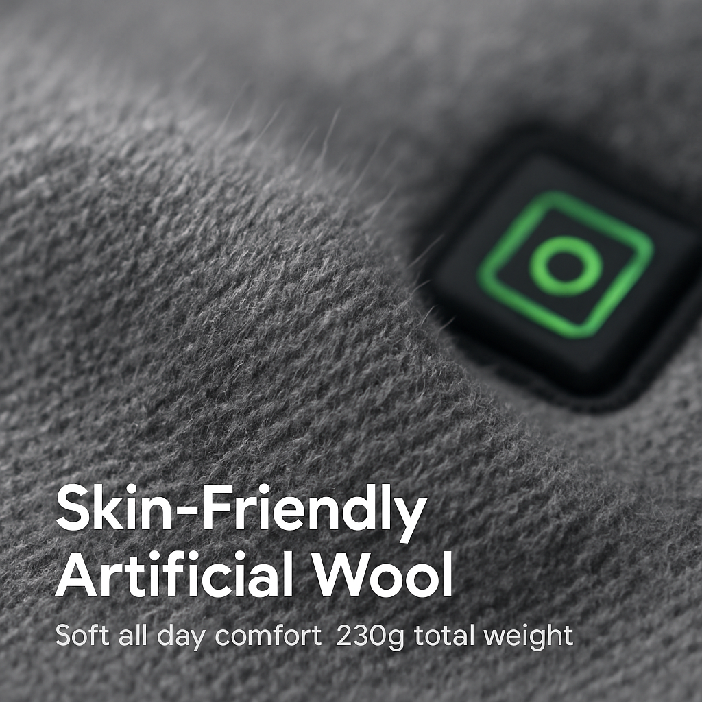 Electric Heated Scarf for Winter Warmth & Comfort