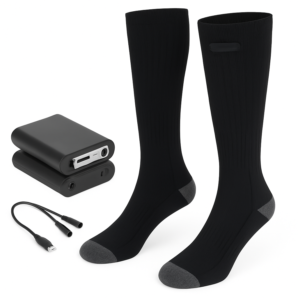 Heated Socks for Men and Women with 4 Temperature Levels