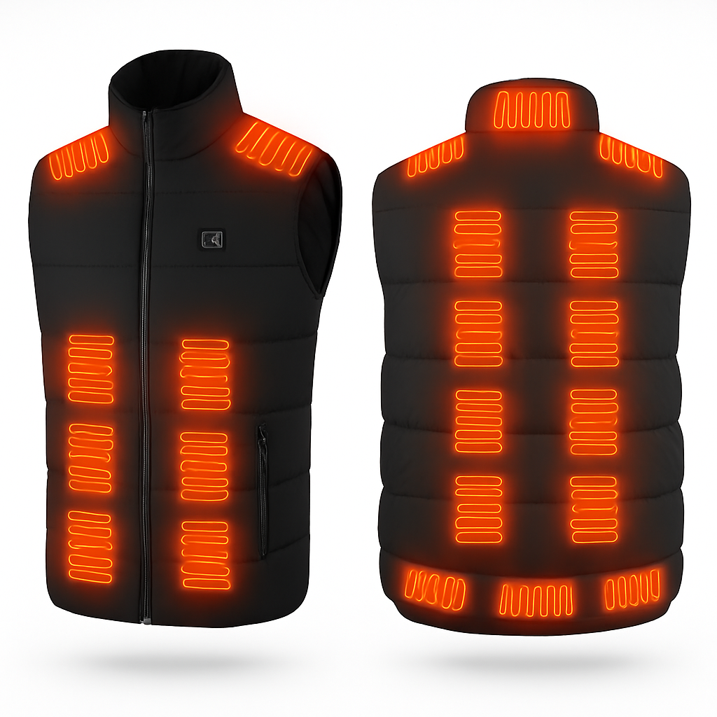 Heated Vest for Winter Outdoor Activities