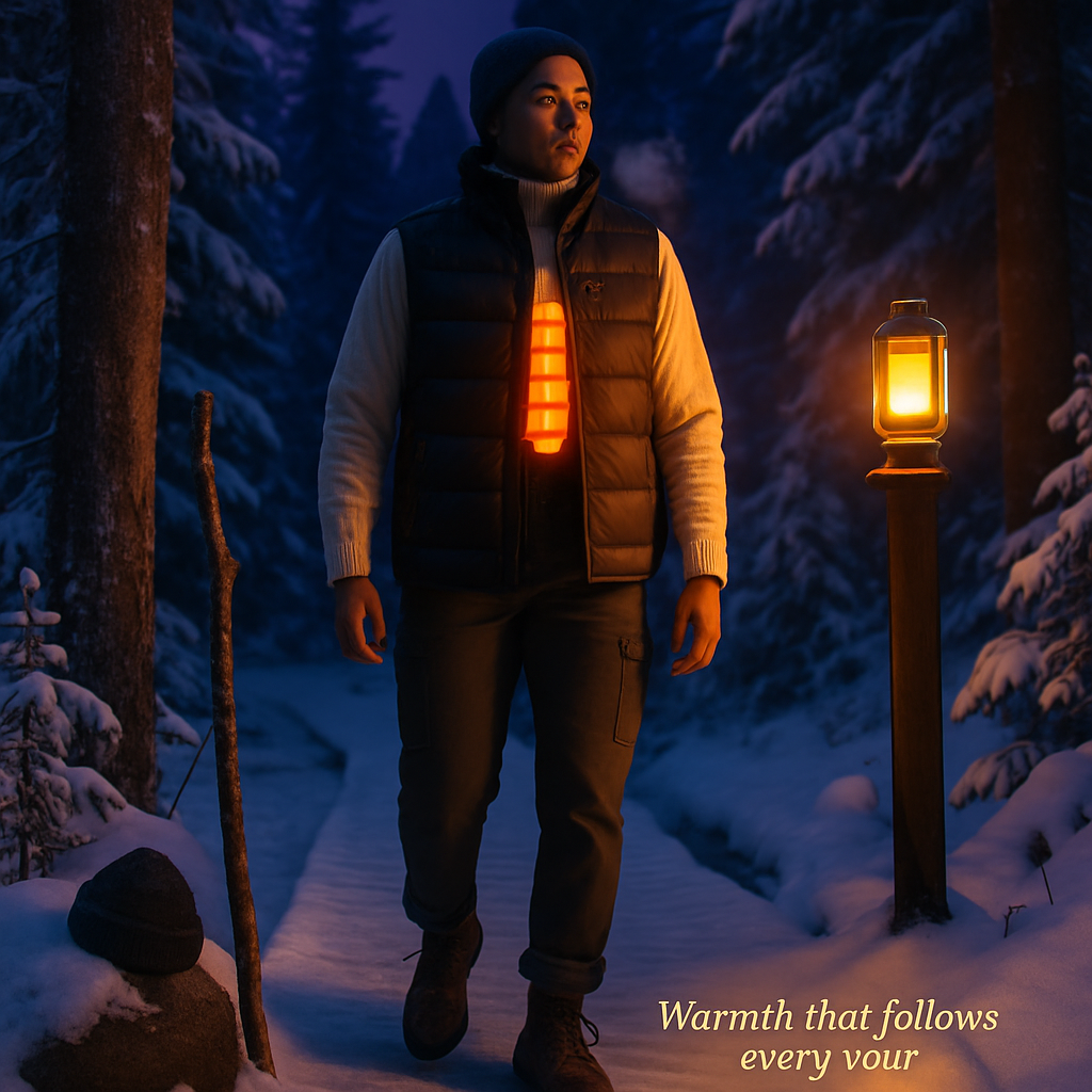 Heated Vest for Winter Outdoor Activities