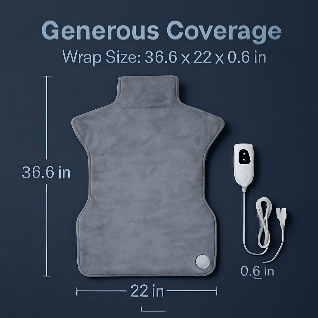 Electric Heating Wrap for Neck and Shoulders