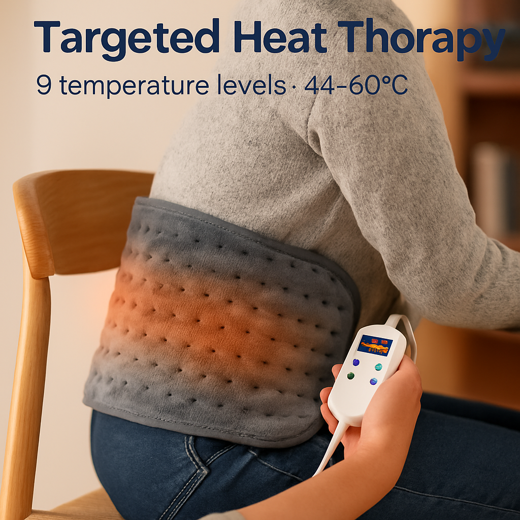 Electric Heating Pad for Pain Relief and Comfort