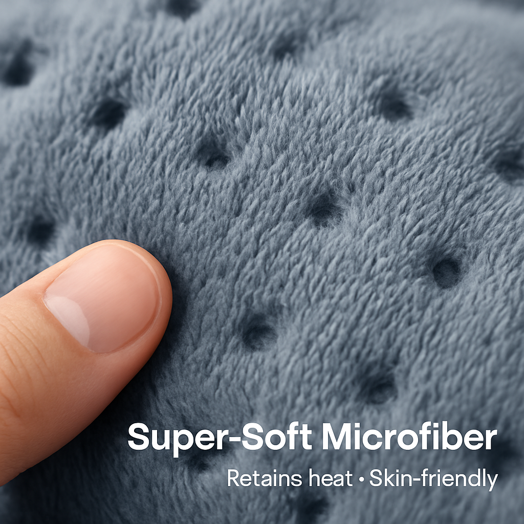 Electric Heating Pad for Pain Relief and Comfort