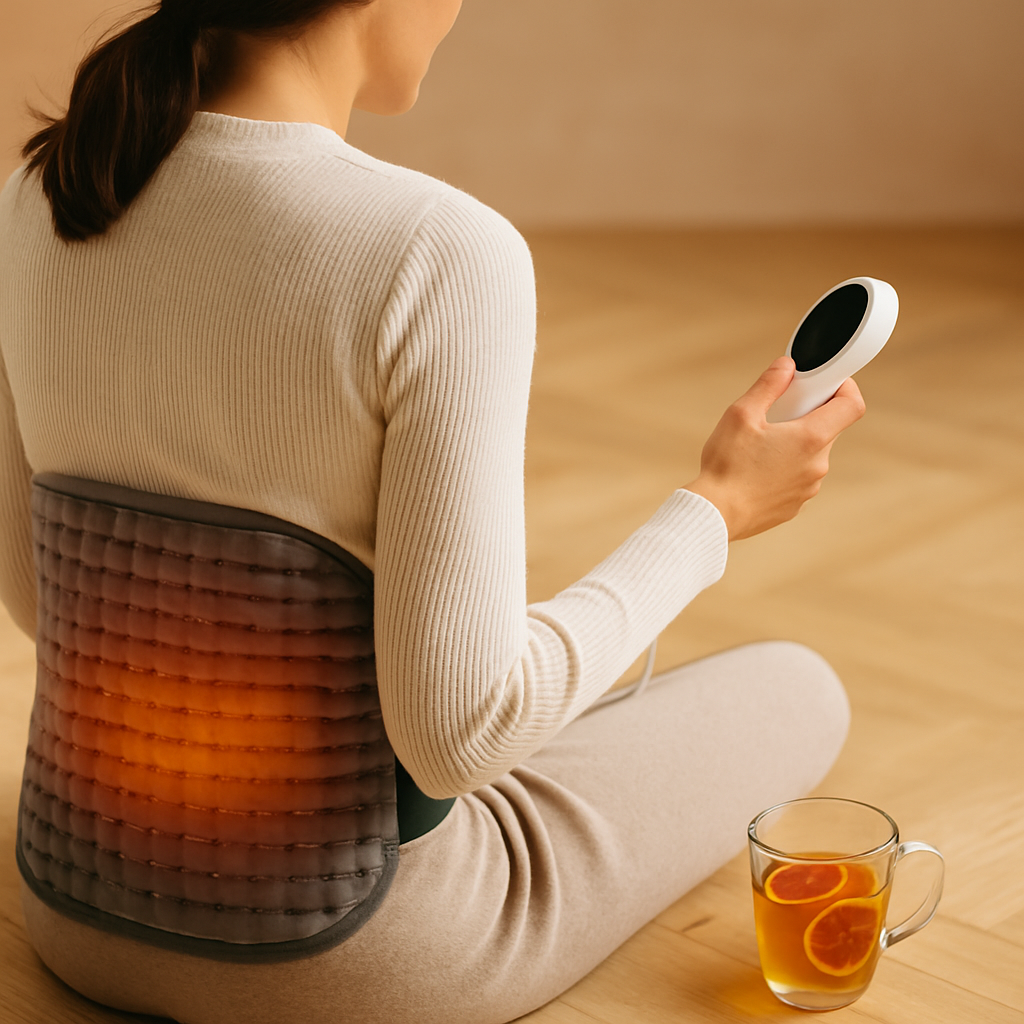 Electric Heating Pad with Adjustable Temperature & Timer