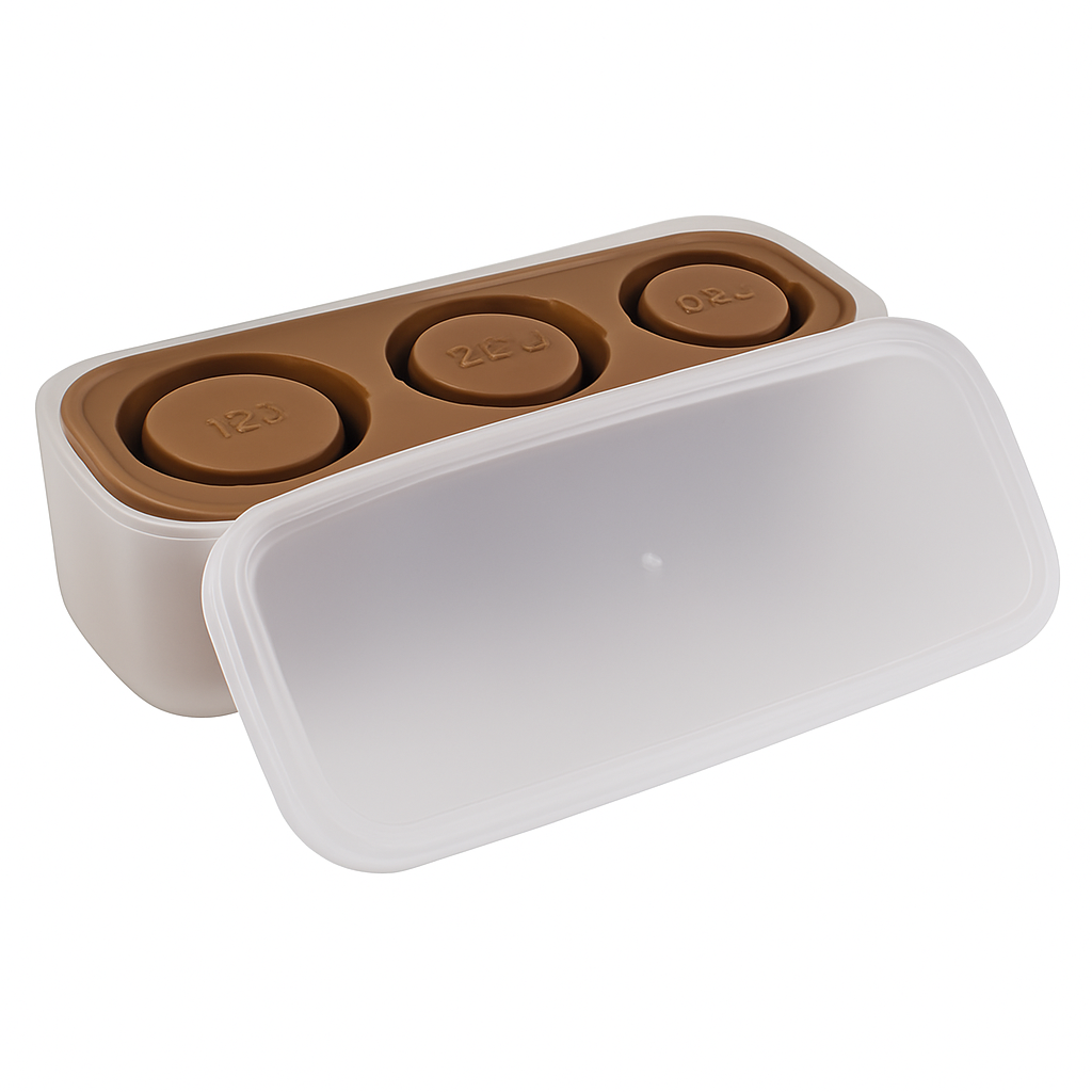 Ice Cube Tray for Cups - Hollow Cylinder Molds