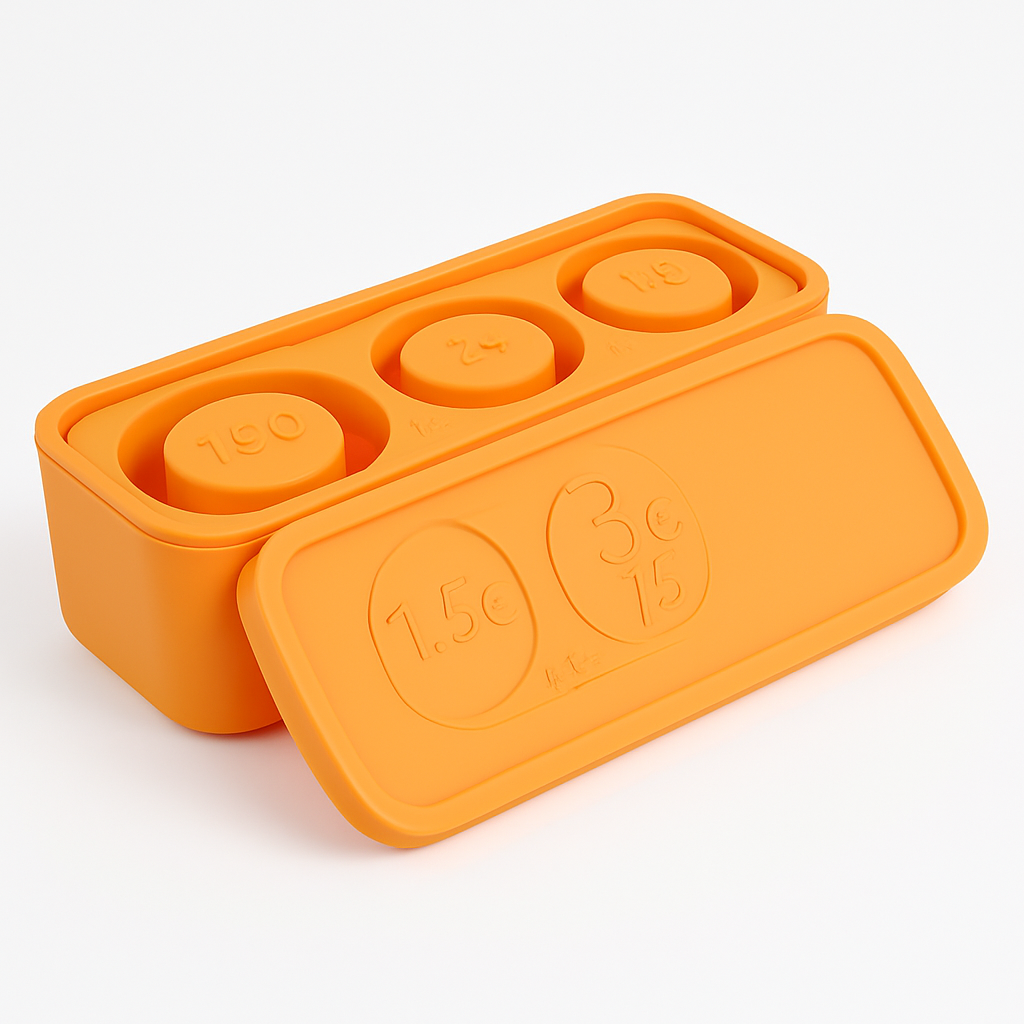 Ice Cube Tray for Cups - Hollow Cylinder Molds