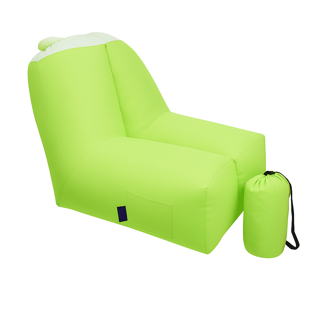 Inflatable Lounger Air Sofa Chair Couch w/ Portable Organizing Bag Waterproof Anti-Leaking for Backyard Lakeside Beach Traveling Camping Picnics