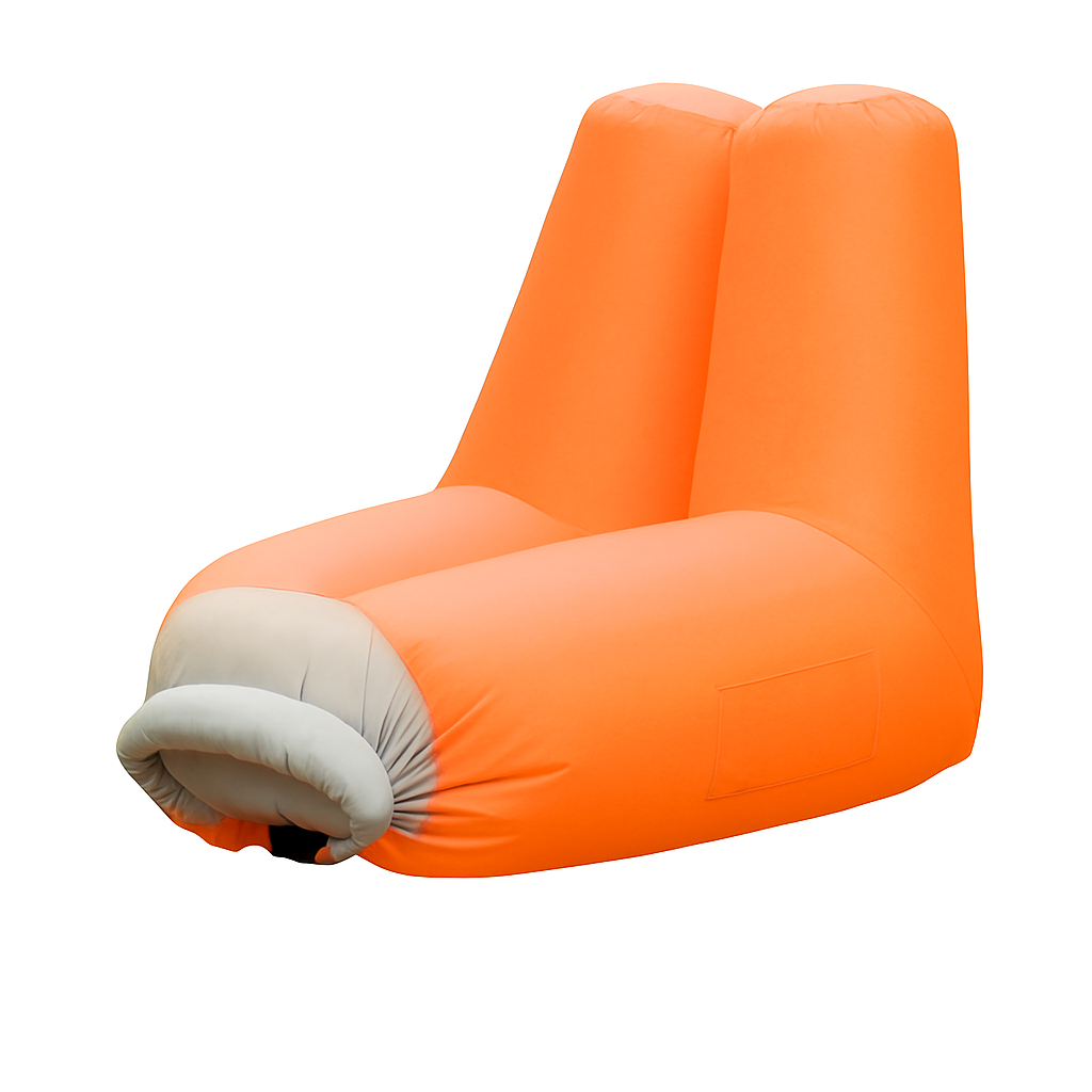 Inflatable Lounger Air Sofa Chair Couch w/ Portable Organizing Bag Waterproof Anti-Leaking for Backyard Lakeside Beach Traveling Camping Picnics