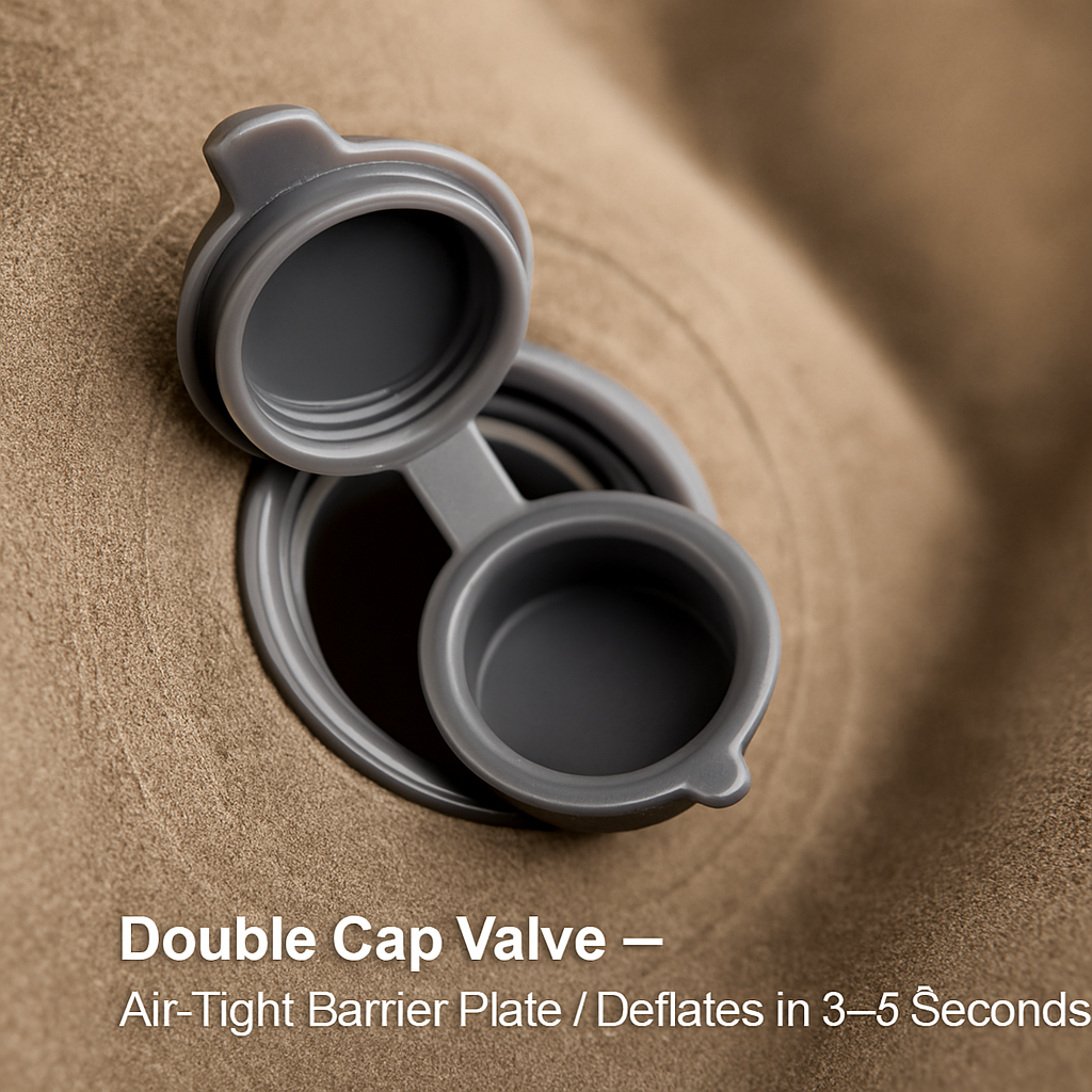 Inflatable Foot Rest with Air Bag – Adjustable Travel