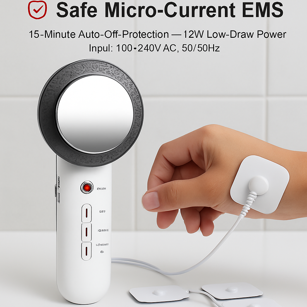 Ultrasonic Body Shaping Machine 3-in-1 EMS Massager