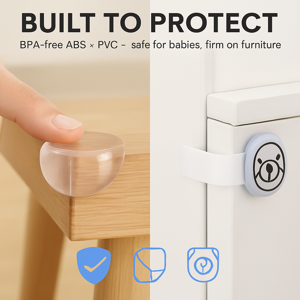 Kids Safety Locks with Corner Protectors