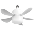 12W Socket Ceiling Fan with Lights and Remote