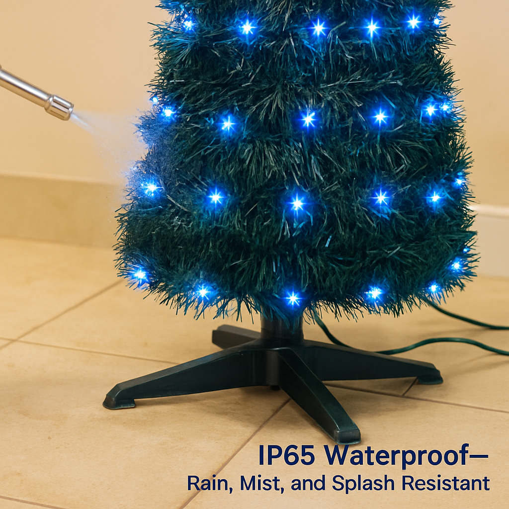 Collapsible Christmas Tree Lights with Remote App Control