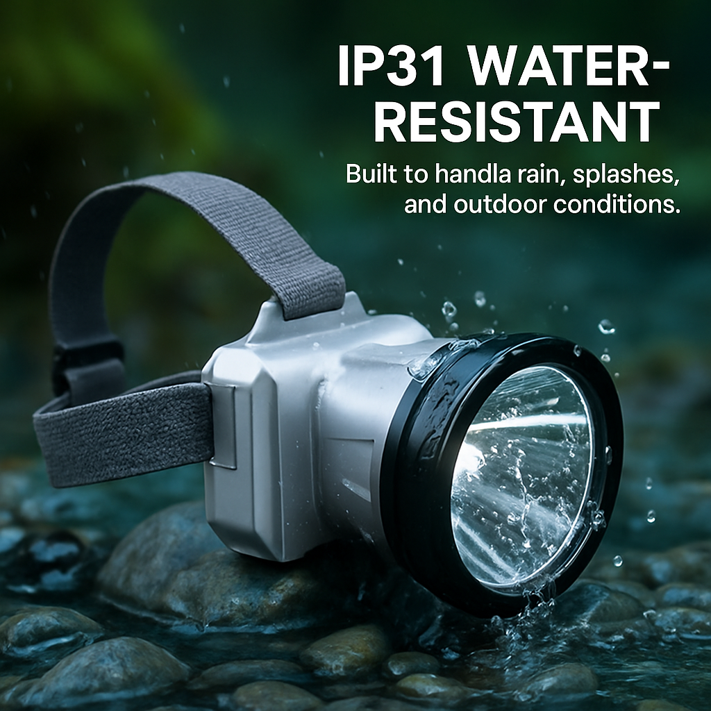 Rechargeable Headlamp with Motion Sensor 3 Lighting Modes