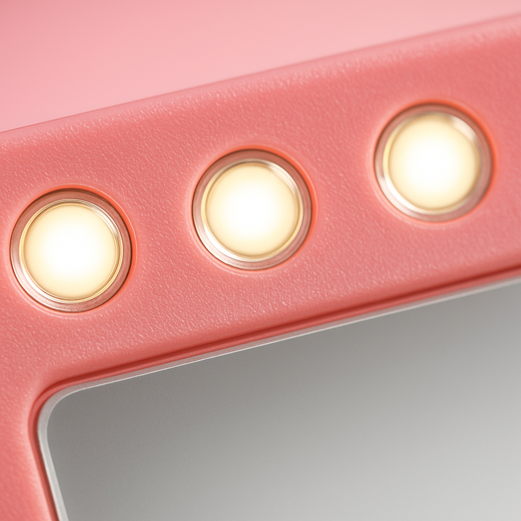 Cosmetic Mirror for Flawless Makeup in Any Lighting
