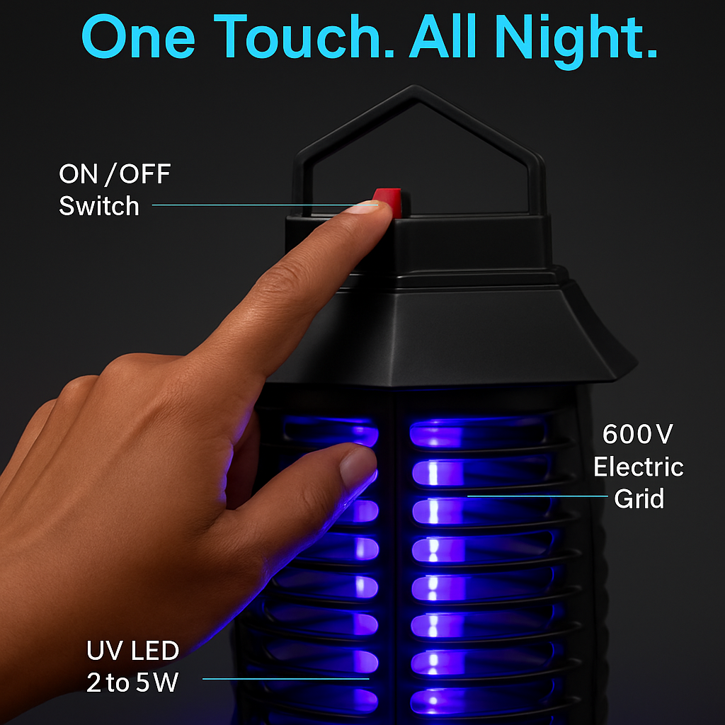 Bug Zapper Electric UV Mosquito Killer Lamp