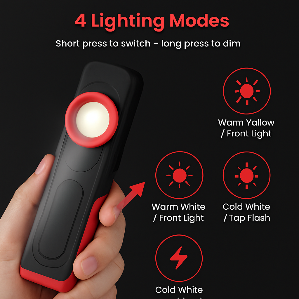 Pocket Light Mini Magnetic LED Work Light